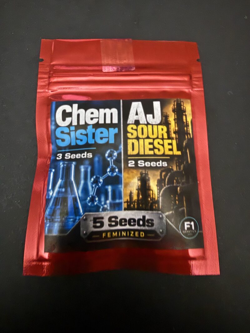 Chem Sister 3 Seeds & AJ Sour Diesel 2 Seeds