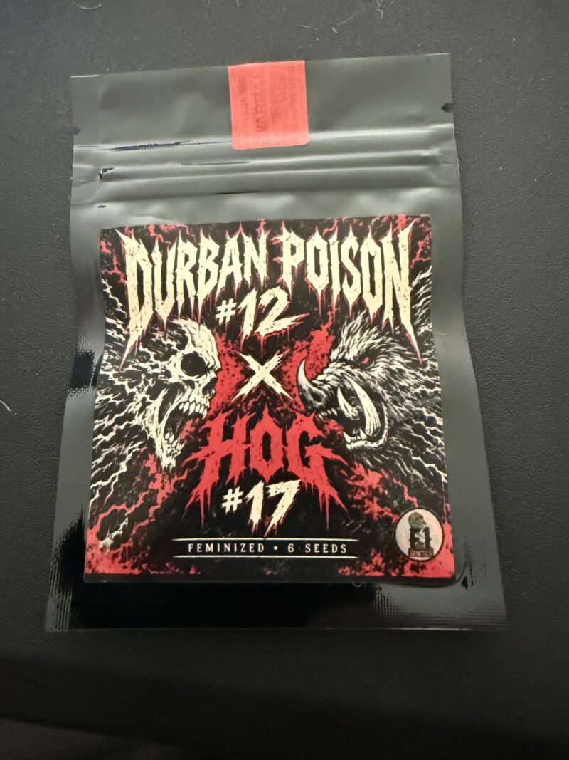 Durban Poison #12 x Hog #17