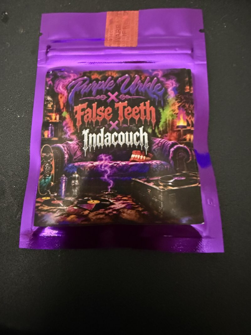 Purple Urkle x False Teeth x Indacouch